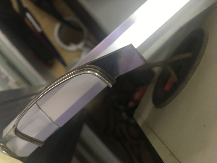 金属眼镜架激光焊接