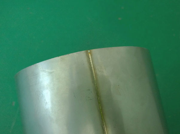 不锈钢直缝激光焊接样...