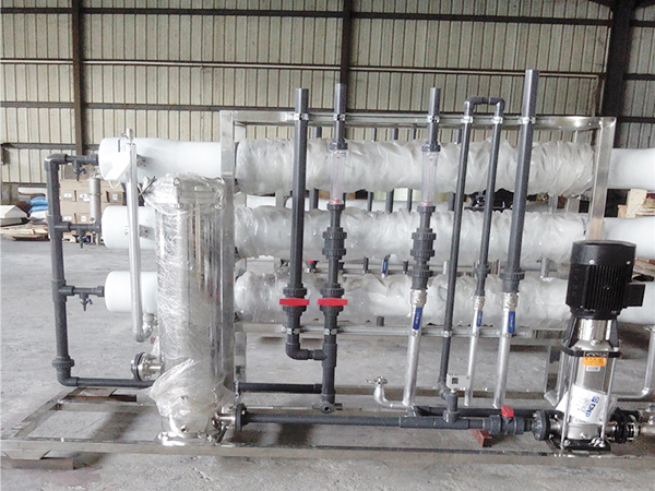 9吨每小时待出货纯水...