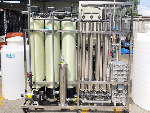 1吨反渗透EDI背面