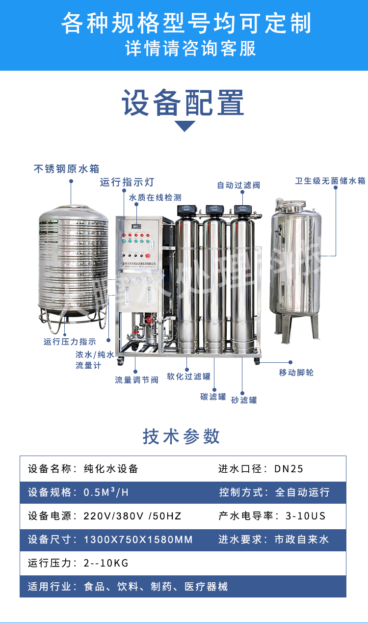 医疗纯化水设备