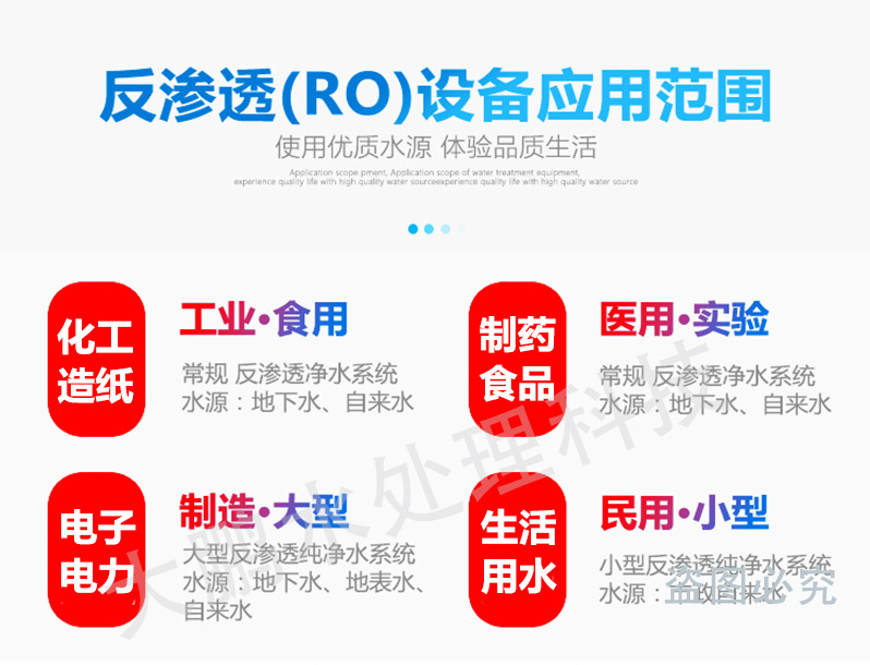 医药行业纯化水设备