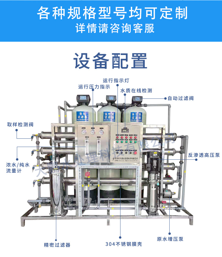 工业反渗透纯水设备