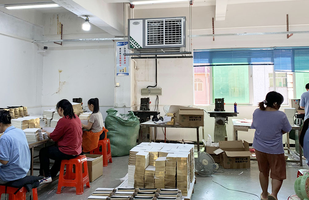 标签印刷车间降温案例