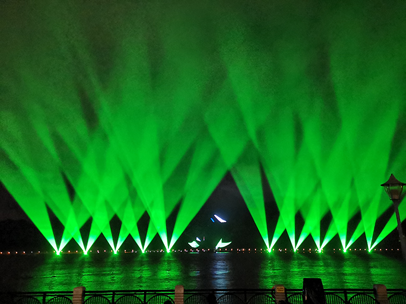 温州山体激光秀