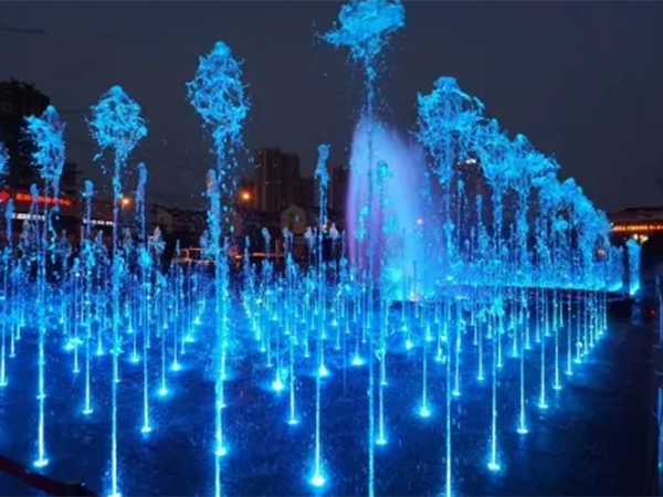 激光喷泉在行业中的应用