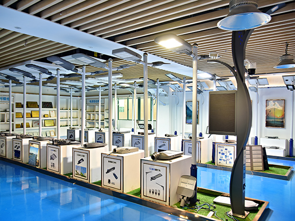 路灯展厅