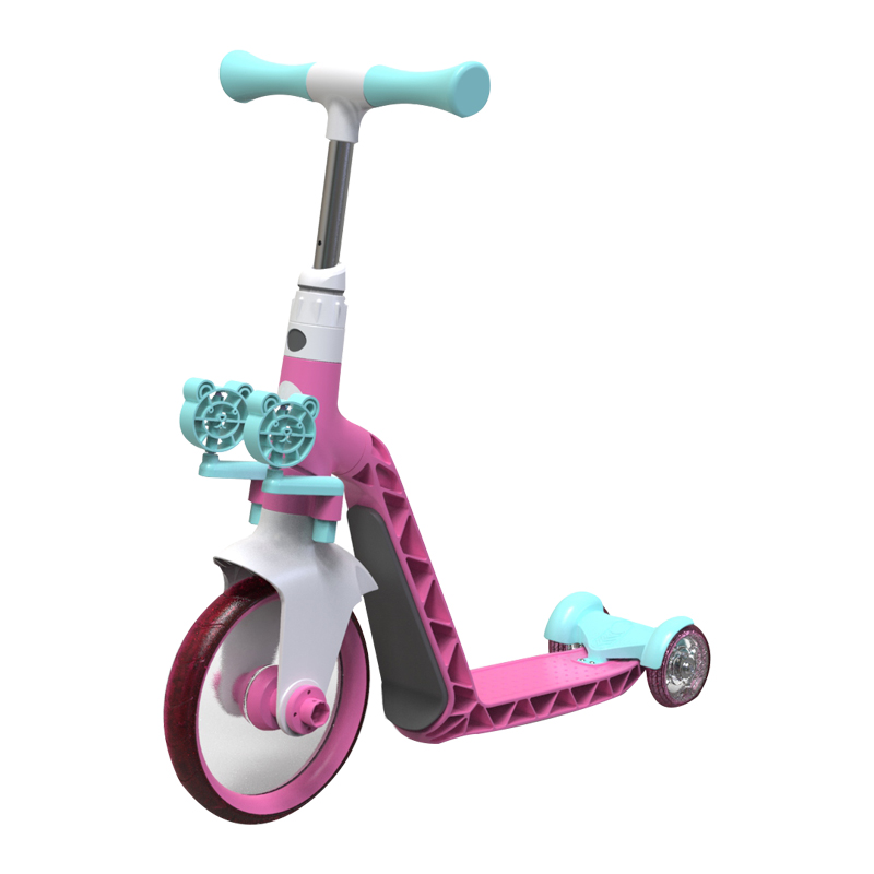 儿童多功能三合一滑板车G-H005-2