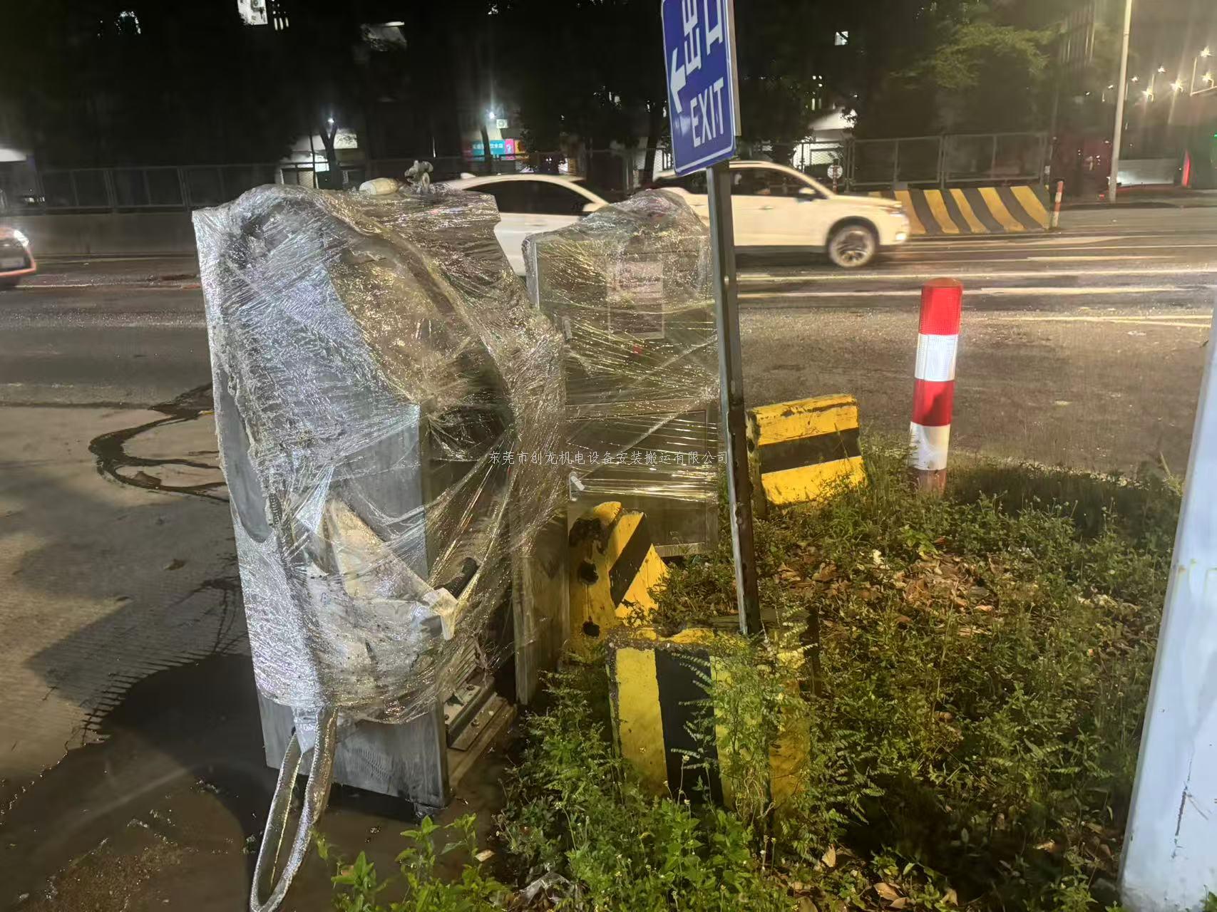 东莞创龙搬迁｜桥头加油设备专业搬运