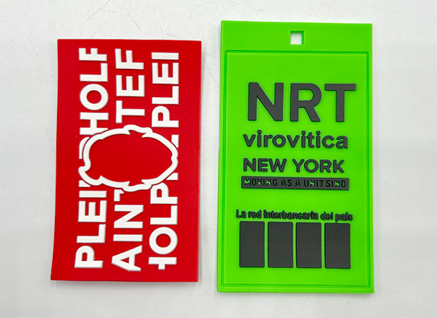 硅胶胶章与PVC胶章的区别