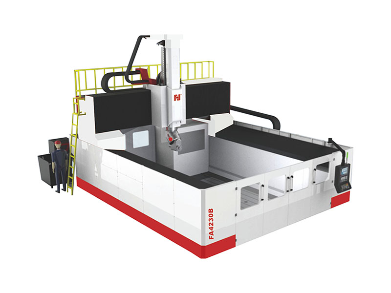 Bridge moving high speed 5-axis gantry machining center