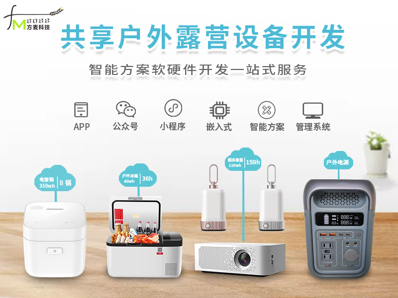 共享户外露营设备系统...