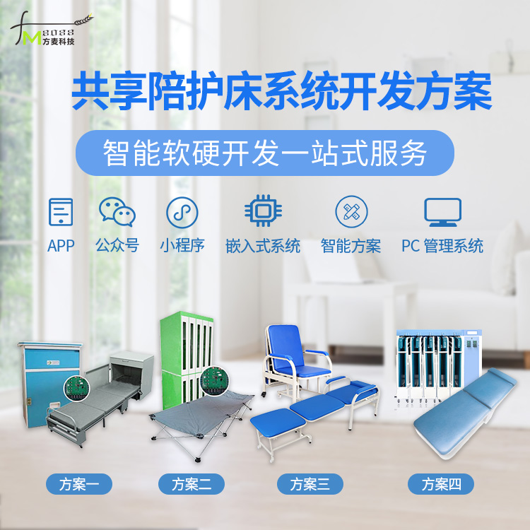 新型共享陪护床软硬件...