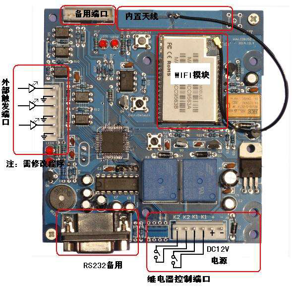 WIFI模块开发系统...