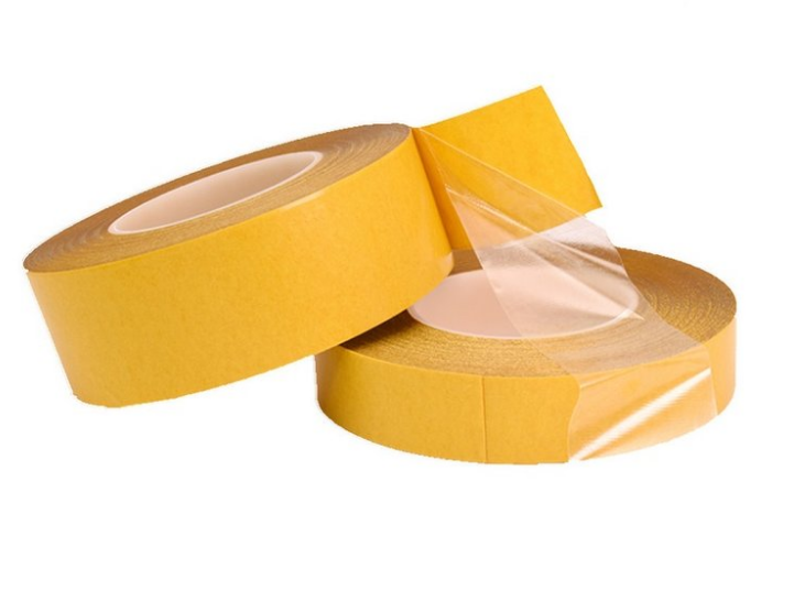 黄格PET双面胶带