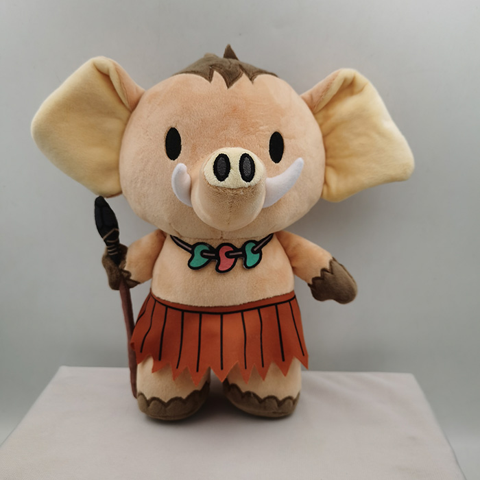 卡通毛绒娃娃