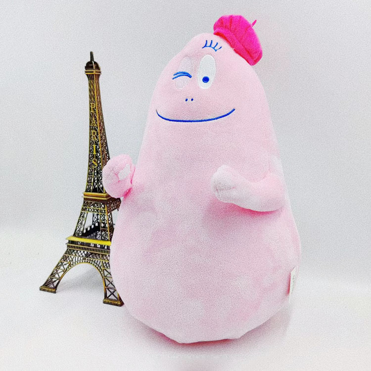 粉色玩偶抱枕