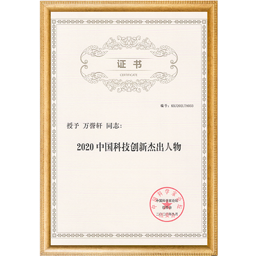 2020中国科技创新杰出人物