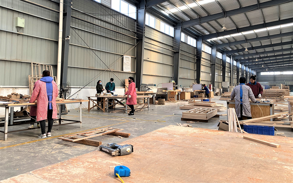 板材枪钉区一角