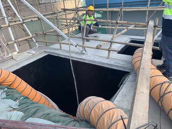 飞扬集团污水池