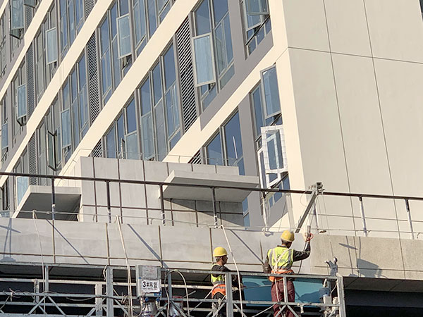 长塘项目外墙氟碳漆