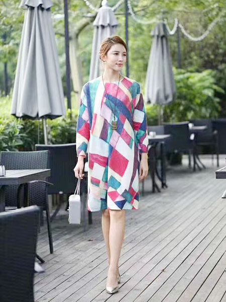 针织数码印花-模特图