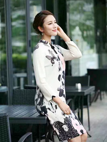 针织数码印花-模特图