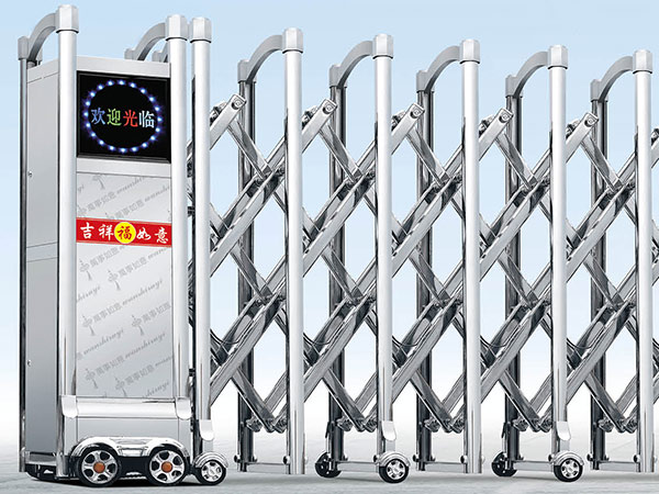 668-A9不锈钢伸缩门