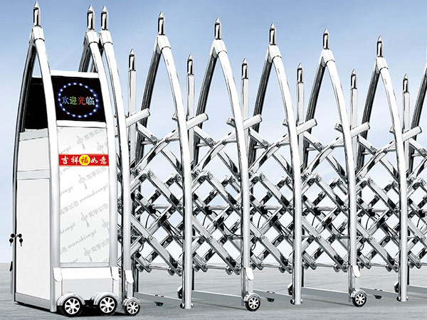 668-A18不锈钢伸缩门