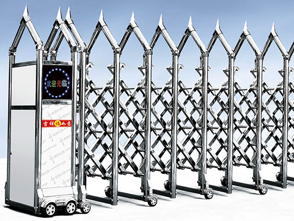 668-A19不锈钢伸缩门