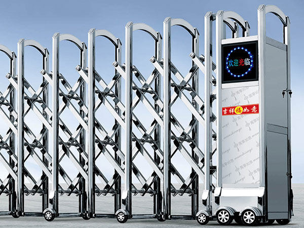 668-A23不锈钢伸缩门