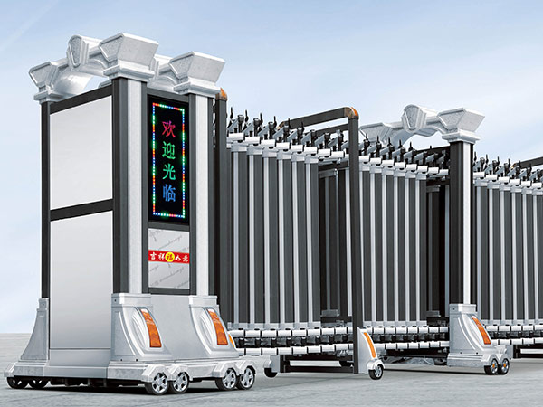 东莞不锈钢伸缩门