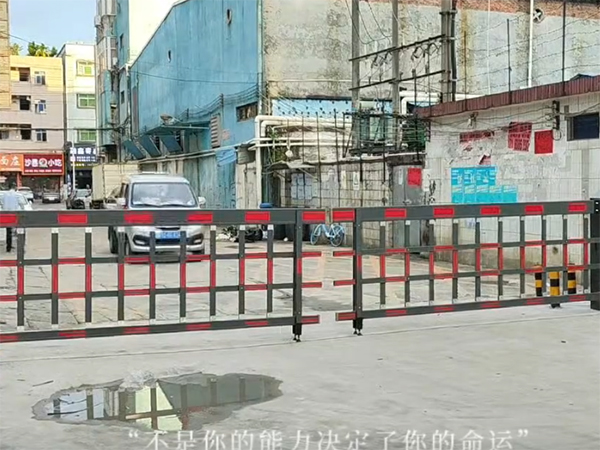 车牌识别空降闸