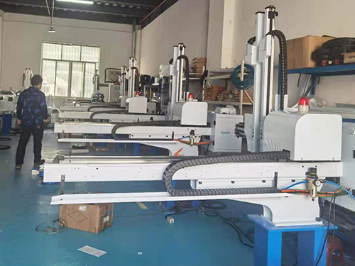 五轴双臂双节机械手