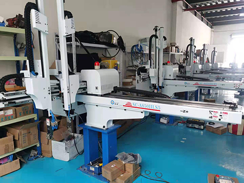 五轴双臂双节机械手