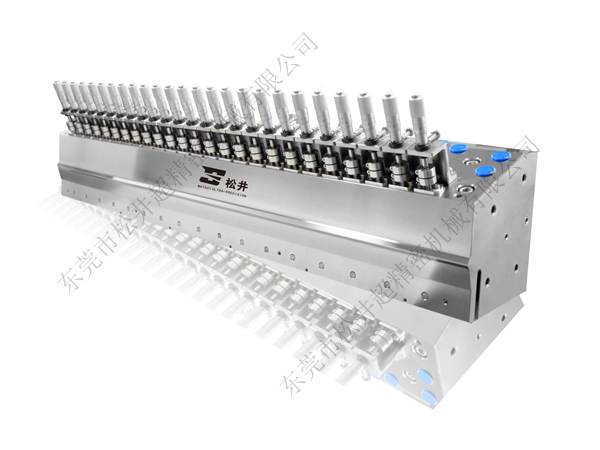 The cutting edge of the lithium battery slit extrusion coating die head