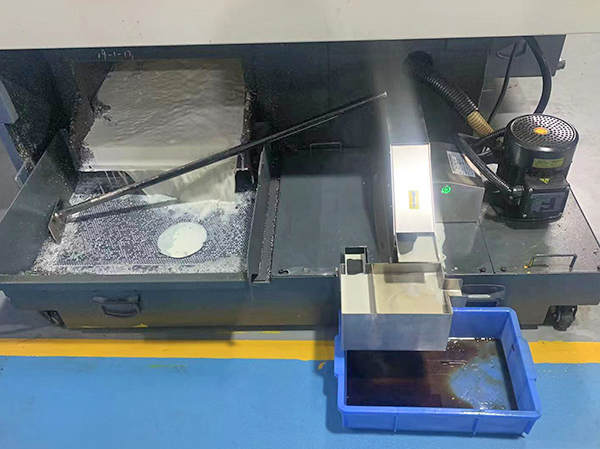 车床油水分离机安装案...