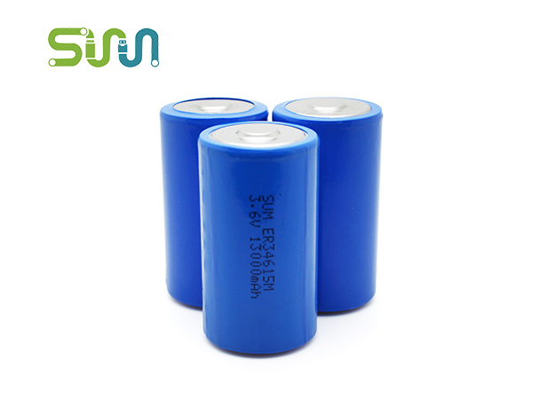 Gas meter battery 34615H lithium sulfite chloride high-energy battery 3.6V