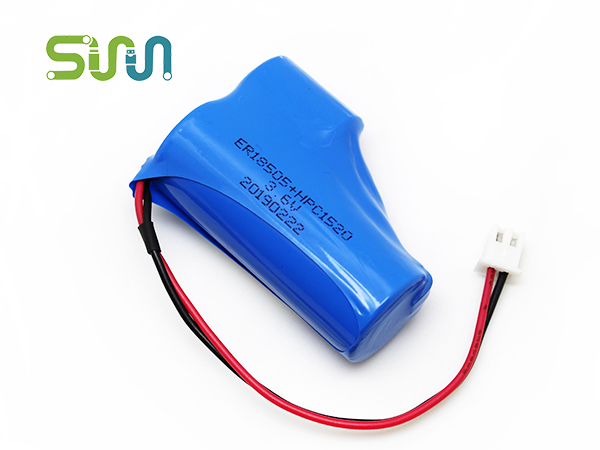 Intelligent manhole cover battery ER18505 supercapacitor HPC1520 lithium sub battery