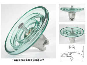 玻璃绝缘子LXY-70,LXP-70,FC70146,U70B146