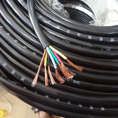 RVV护套软电缆生产...