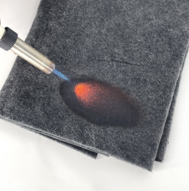 高温混纺阻燃毡