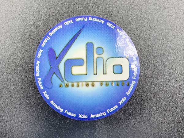 圆形不干胶设计