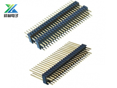 1.0排针 双排 单...