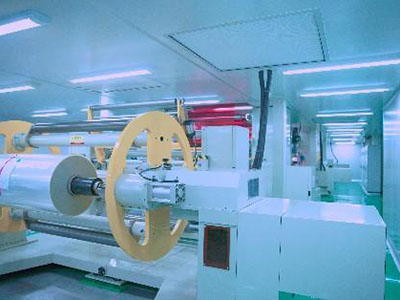 保护膜涂布车间