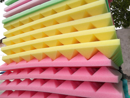 彩色波浪海绵