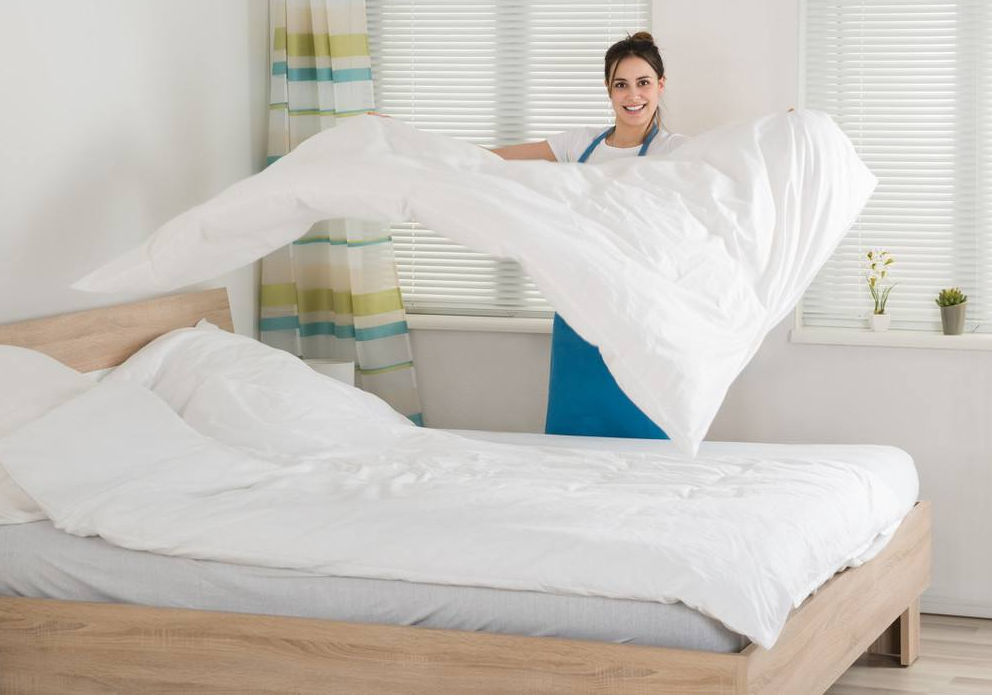 床上用品勤换洗