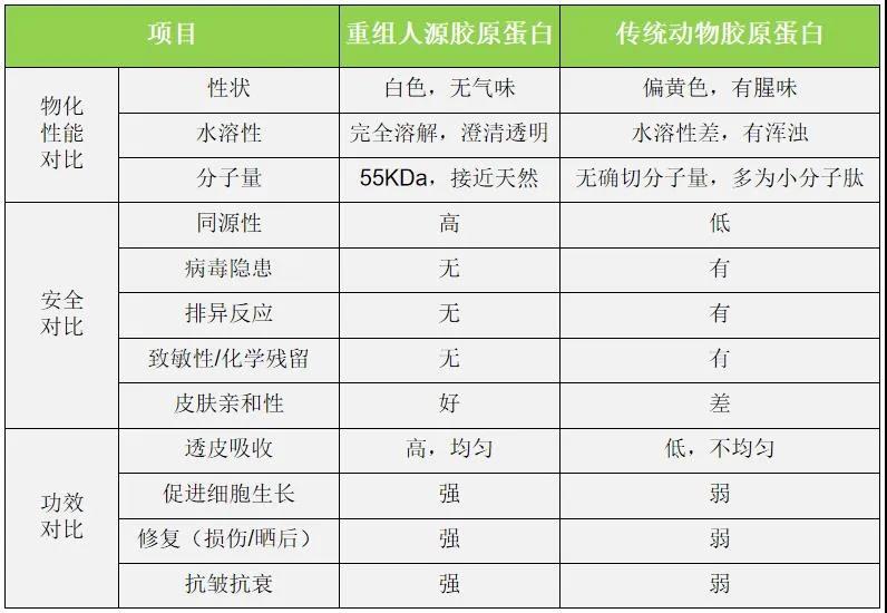重组人源胶原蛋白