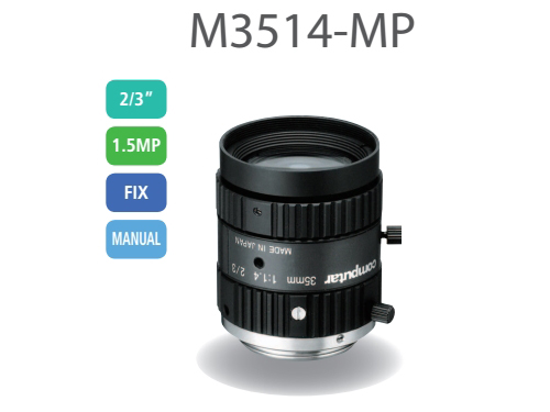 工业镜头Ｍ3514-...