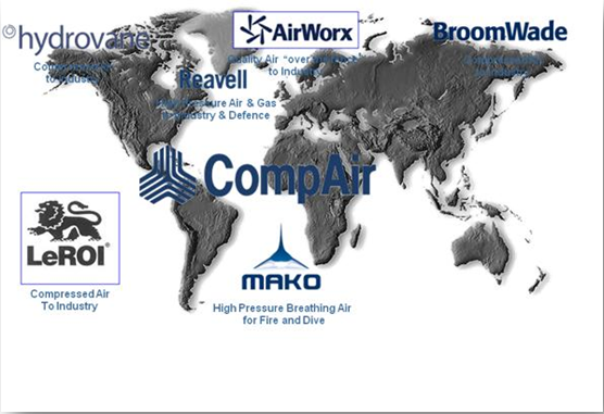 康普艾全球版图